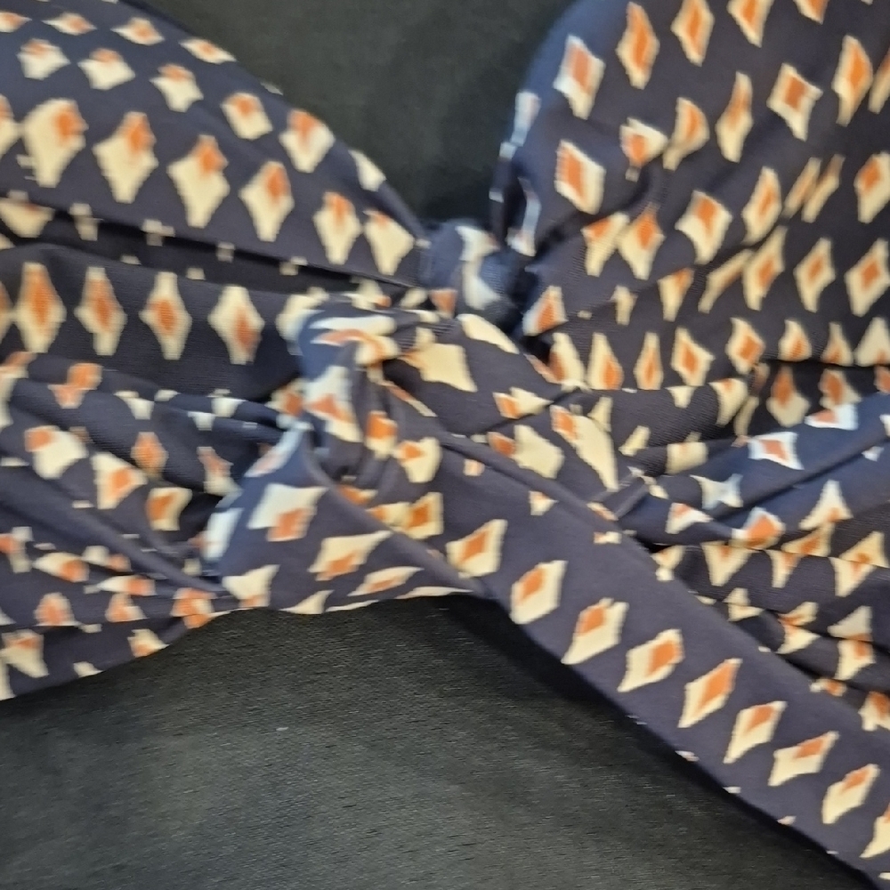 Graham Keegan Patterned Strapless Bikini Top From Anthropologie 2x - Picture 8 of 10